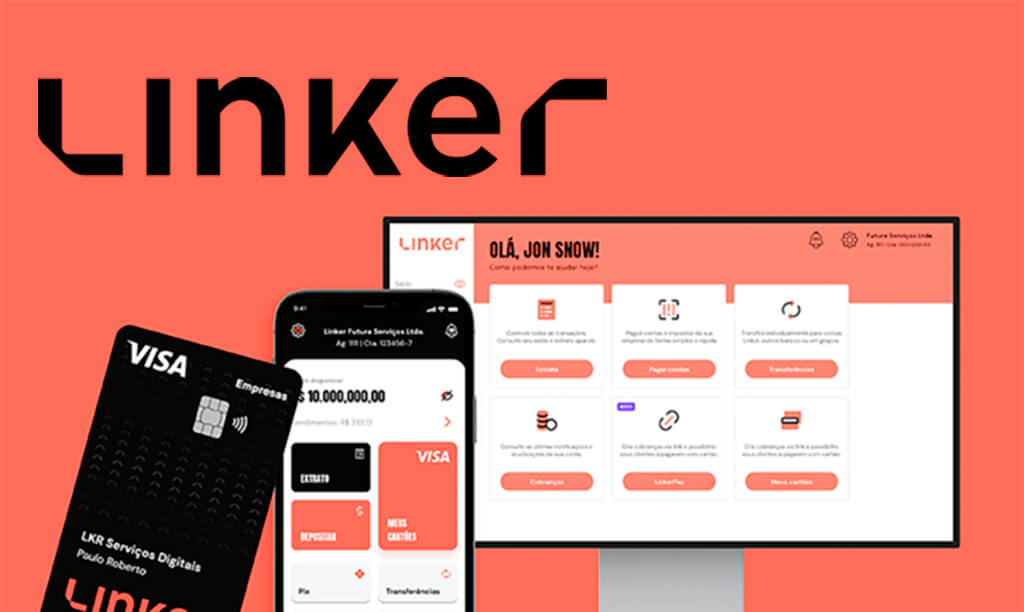 Como abrir conta Linker?